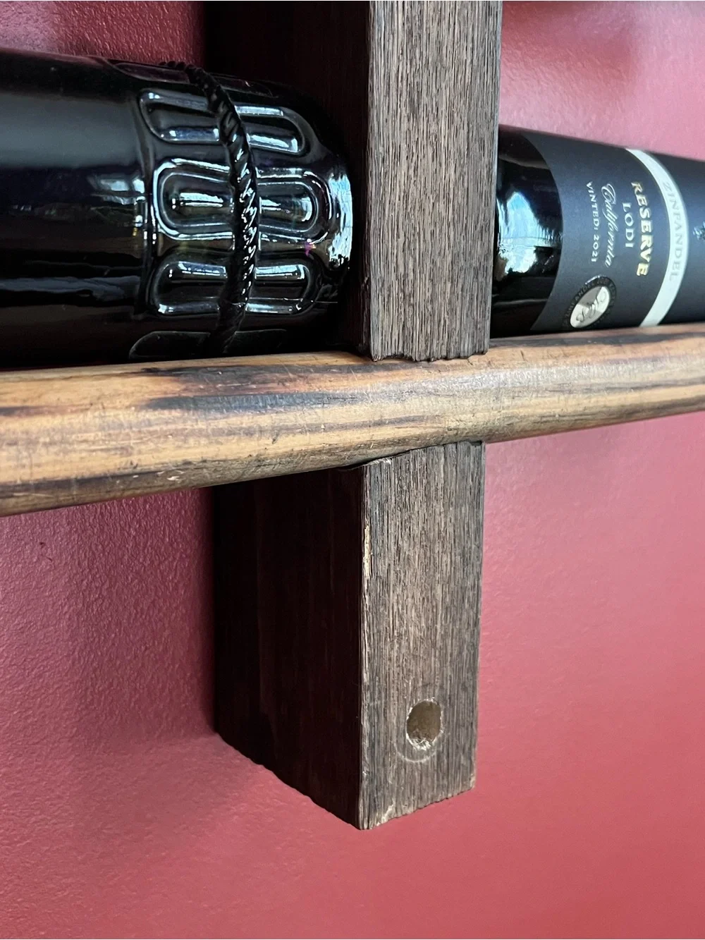 New Syle 12 Bottle Solid Wood Wall Mounted Wine Rack 🍷